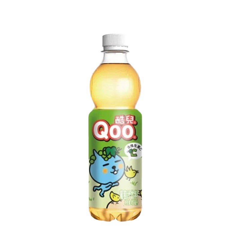 可口可乐酷儿葡萄味果味饮料450ml清甜果香办公追剧解渴饮品