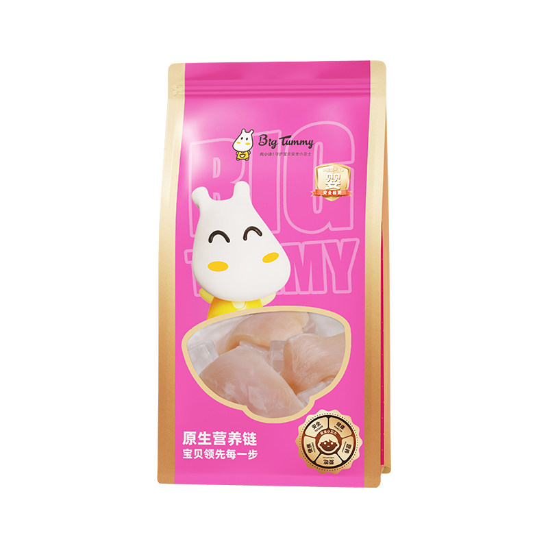Bigtummy/肉小迪 鸡胸肉高蛋白无添加鸡肉6月龄+婴儿童宝宝辅食材