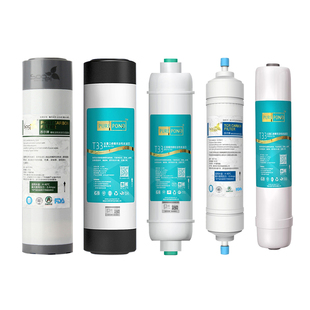 苏尔10寸平口后置活性炭滤芯通用2分快接T33水邦金级3分可乐丽