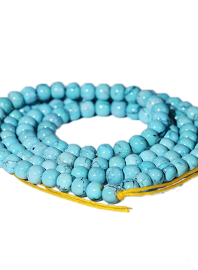 千纪原矿高瓷绿松石手链女diy