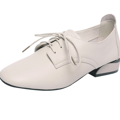 秋季新款41-43系带休闲大码女鞋