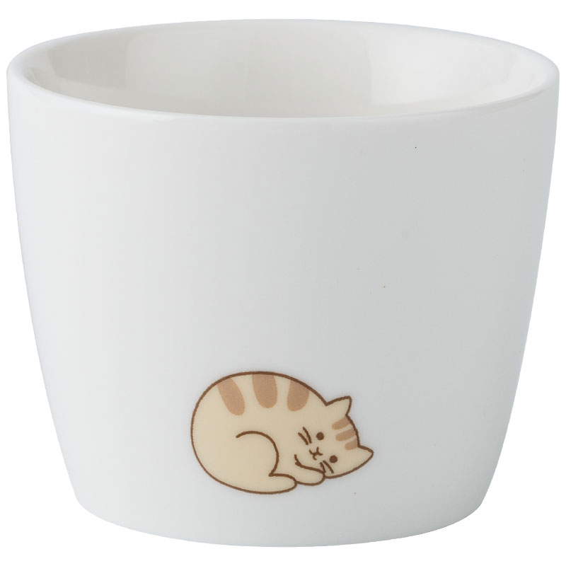 陶瓷懒猫系列家用一壶茶具套装