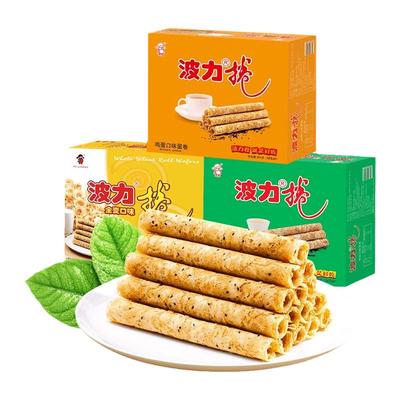 波力蛋卷324g盒装海苔