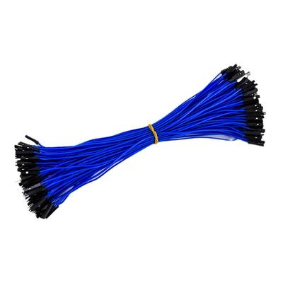 绿深超软硅胶杜邦线40P彩排线