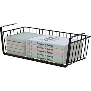 宿舍神器桌下置物架学生寝室书桌收纳架衣柜分层隔板床头零食挂篮