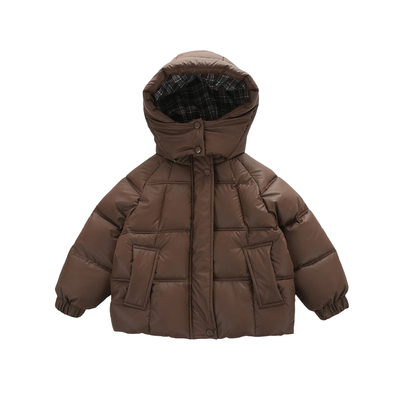 男童冬装羽绒棉服2025新款帅气儿童冬季加绒加厚棉衣宝宝棉袄外套