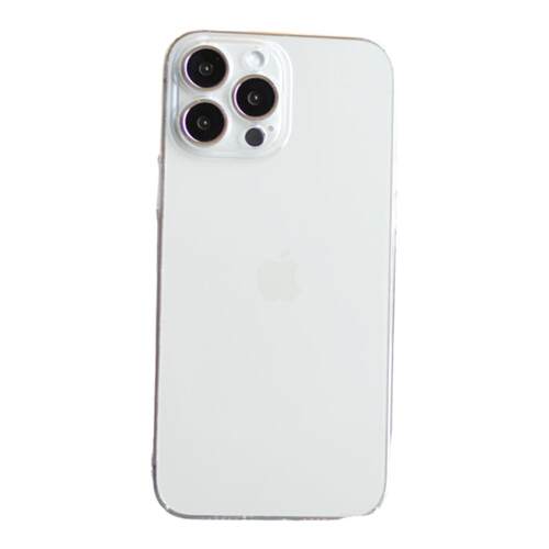 Thunder 苹果13晶透手机壳iPhone 13Pro max超薄pp壳纯透明不发黄12按键14镂空14Pro保护壳14Promax