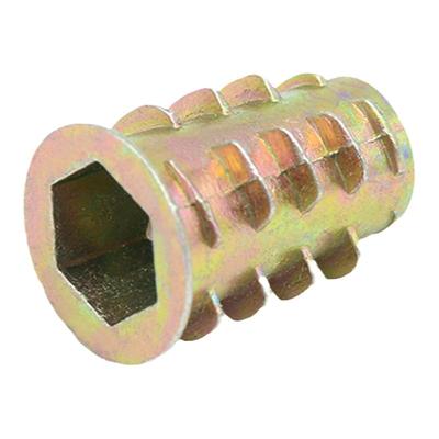 【厂家批发】锌合金内外牙螺母
