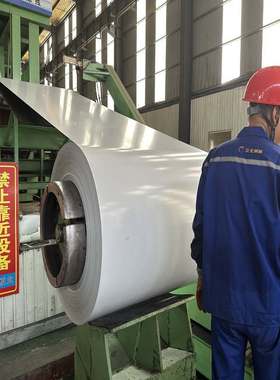 镀铝锌彩涂钢卷 双面镀锌彩涂板 劳尔RAL颜色 Z100锌层镀锌彩钢瓦