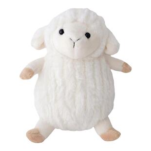 有间布谷林|小不点绵羊公仔白羊毛绒玩具娃娃软萌安抚陪睡迷你