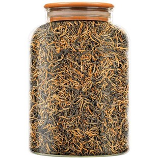 正宗云南凤庆滇红金毫新茶特级金芽蜜香浓香型滇红茶茶叶送礼罐装