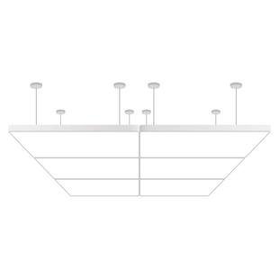 理发店吸顶灯超亮网红灯发廊长条吊灯美发店专用无影灯直播间顶灯