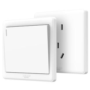 德力西开关插座面板官方86暗装墙壁家用空调16a二三插斜5五孔多孔