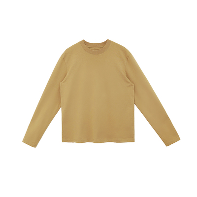 正肩高克重棉T恤水洗棉休闲