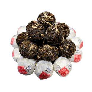 昔归龙珠生普古树茶普洱生茶忙麓山冰岛龙珠类迷你小粒装罐装250g