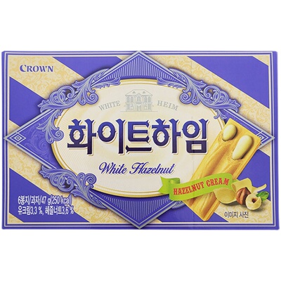 防弹同款克丽安榛子威化夹心饼干