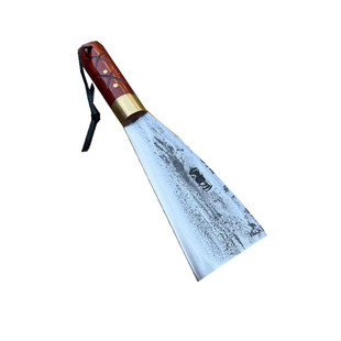 户撒阿昌手工锻打砍劈柴镰刀户外露营钓鱼高碳锰钢农用开刃刀具