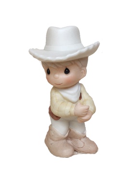 水滴娃娃牛仔摆件圣诞礼品