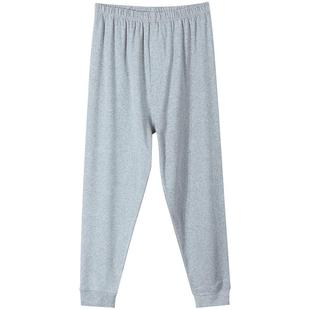 胖男童加肥加大秋裤高腰宽松内穿线裤中大童12儿童15岁男孩棉毛裤