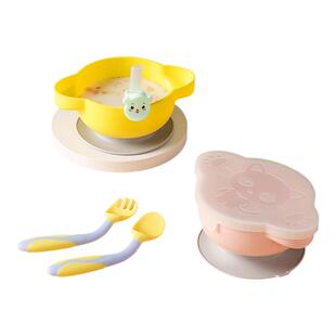 blackbaby婴儿辅食碗宝宝专用幼儿童吃饭外出工具全套餐具吸盘式