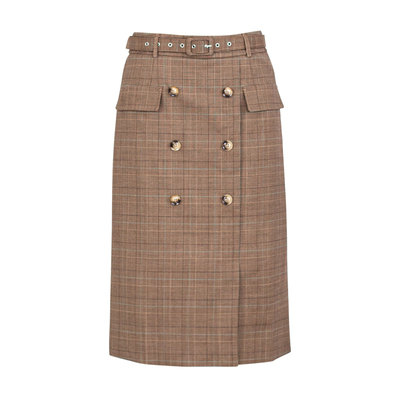 HONRN/红人中长款直筒半身裙