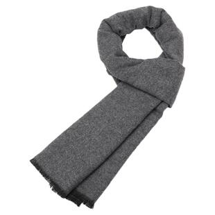 新款中老年人男士围巾冬季老人爸爸爷爷脖套高档加厚防寒保暖围脖