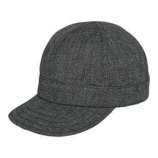 Attractions Lot.695 Circle 机师帽学生鸭舌帽圆顶软檐胡椒盐色