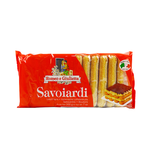 意大利进口梁山伯与朱丽叶手指饼干200g提拉米苏烘焙原料即食零食