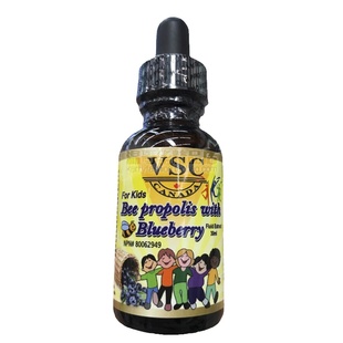 加拿大VSC Bee Propolis for Kids 儿童蜂胶滴剂30ml改善喉咙不适