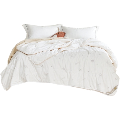 罗莱儿童100%低敏蚕丝被全棉