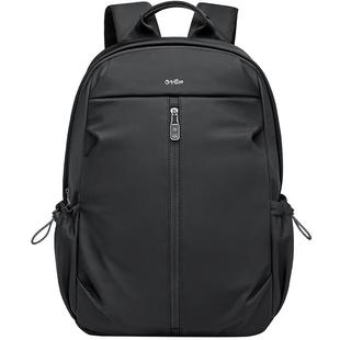 金利来新款简约轻便背包男士商务青年双肩包大容量男式休闲旅行包