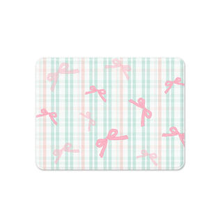 火公主蝴蝶结鼠标垫便捷滑鼠桌垫女办公硬质定制小号电脑垫