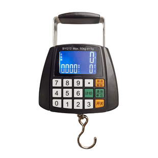 语音计价手提电子秤充电精准弹簧秤快递行李便携式高精度家用买菜