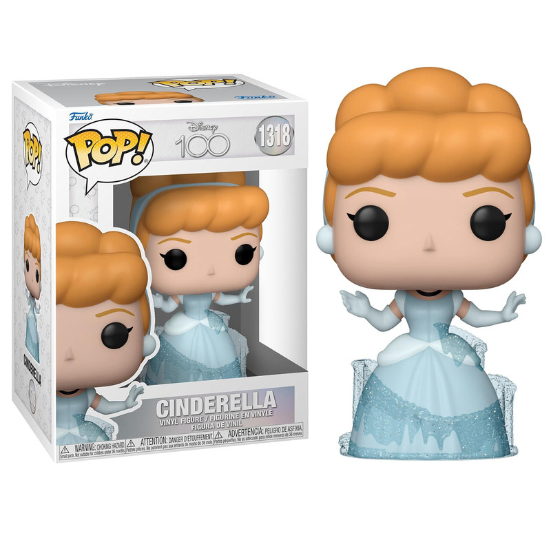FUNKO动画迪士尼100年 POP公仔模型手办冰雪奇缘艾莎灰姑娘睡美人