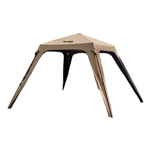 我飞穹顶帐篷户外露营黑胶防晒遮阳免搭建懒人速开自动天幕云霄