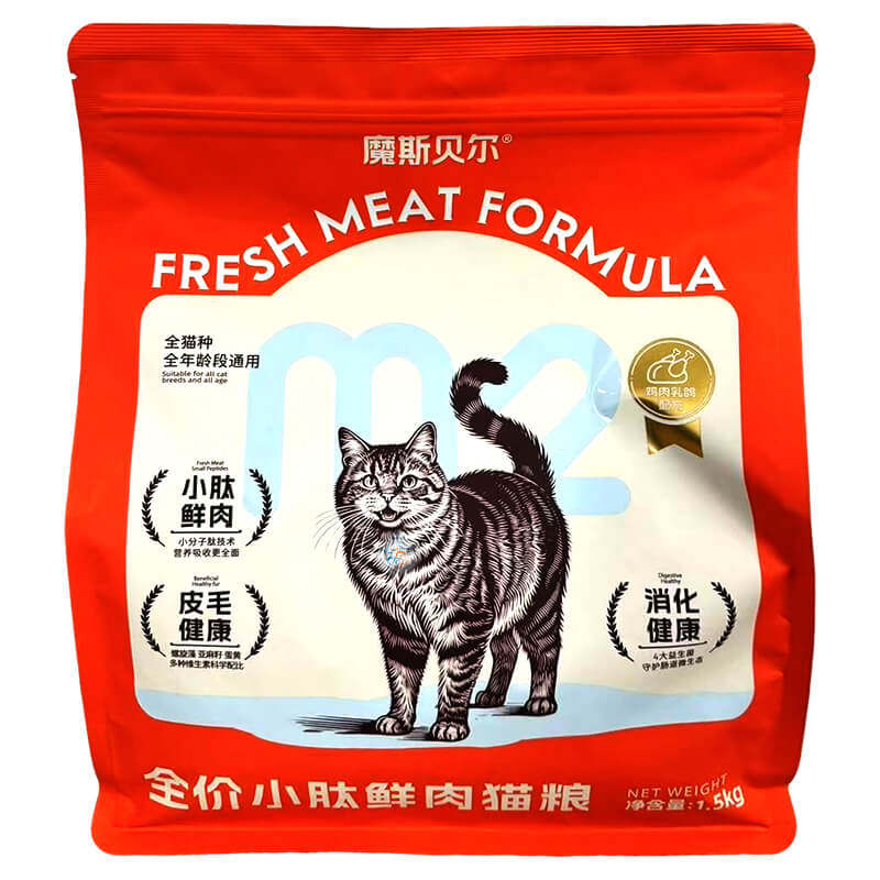 魔斯贝尔全价小肽鲜肉猫粮m2