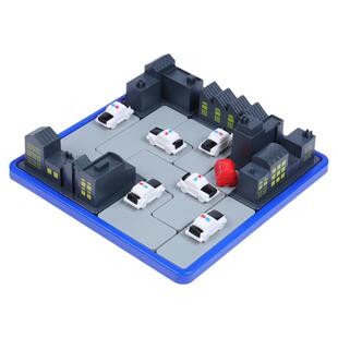 惊险正义拦截警察抓小偷极速突围3-6岁堵截儿童益智玩具桌面闯关