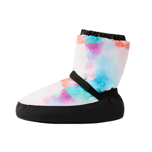 0090芭蕾棉鞋女冬季舞蹈教师练功软底跳舞专用成人加绒加厚保暖靴