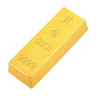 黄铜仿真金条纯铜gold