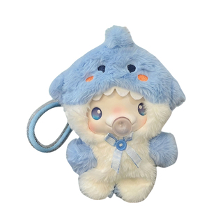 活力大湾鸡吹泡泡玩偶娃衣全运会吉祥物小鹿创意可爱超萌配饰衣服