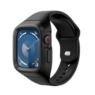 牧行者适用apple watch ultra2苹果手表表带S9硅胶一体式表带S8保护壳iwatch7/6/5/SE3运动防摔49/45/44mm