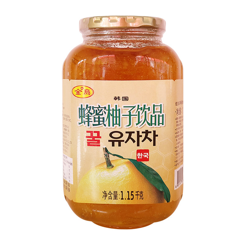 韩国金岛蜂蜜柚子茶冲饮蜜炼饮料