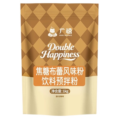 广禧优品焦糖布丁粉1kg法式甜品