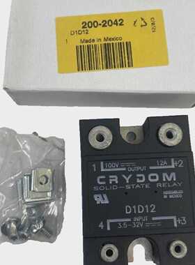 SENSATA CRYDOM D1D12 Halbleiterrelais SPST NO 12 A 100 VDC P