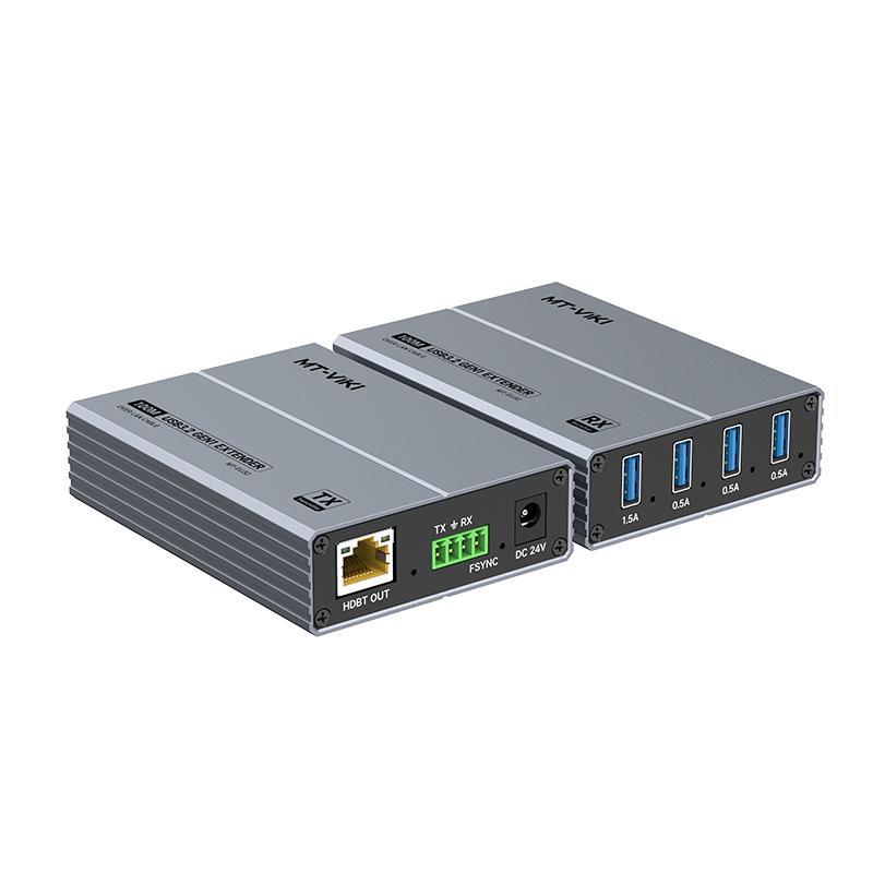 迈拓USB3.2网线延长器1拖4