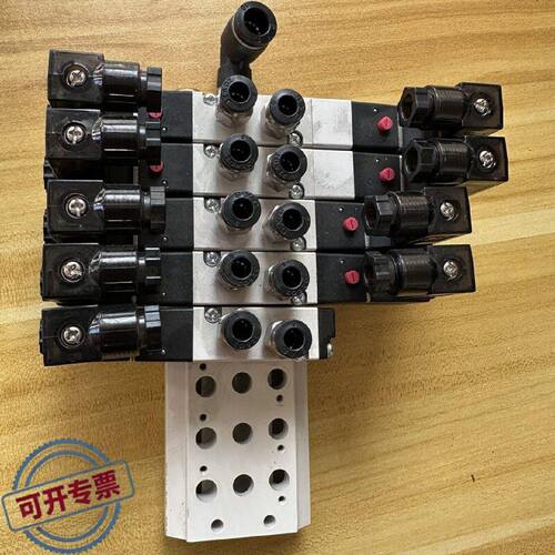 议 价亚德客气动电磁阀4V130C06DC24V电压压力0工业自动可 维修
