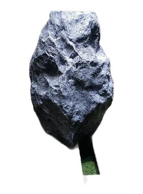 玻璃钢仿真石头承重桌脚石造景装饰家具配饰人造石假山石落地摆件