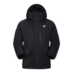 【赖美云同款 】熊猫骆驼冬季连帽加厚工装鸭绒连帽羽绒服派克服