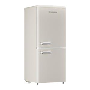 德姆勒复古冰箱迷你小型网红高颜值家用双门冰箱静音节能冷藏冷冻