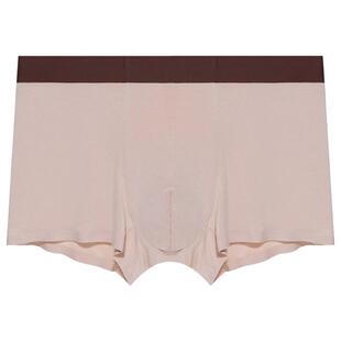 蝶安芬男士无痕内裤80S莫代尔平角裤5A级网眼透气抗菌裆四角短裤